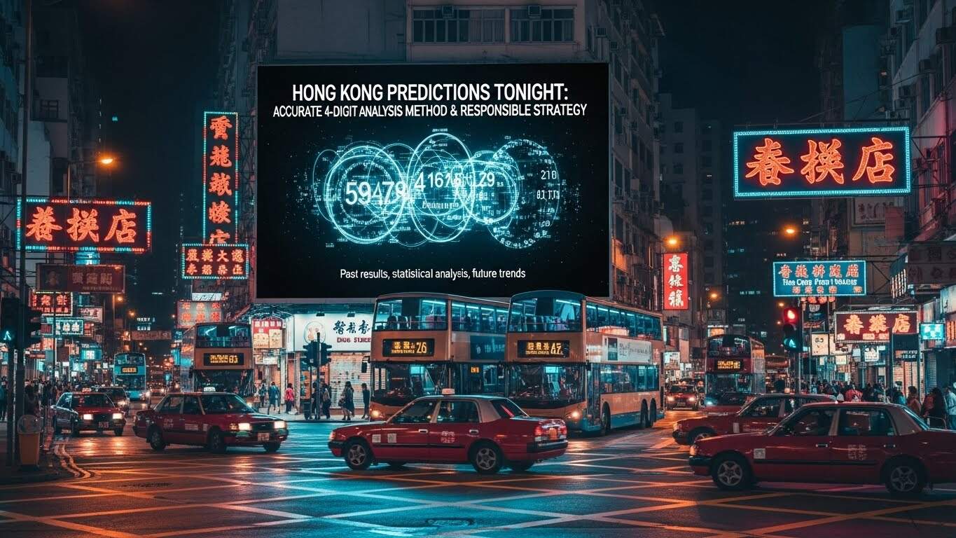 Prediksi HK Malam Ini: Metode Analisis 4 Angka Jitu & Strategi Bertanggung Jawab